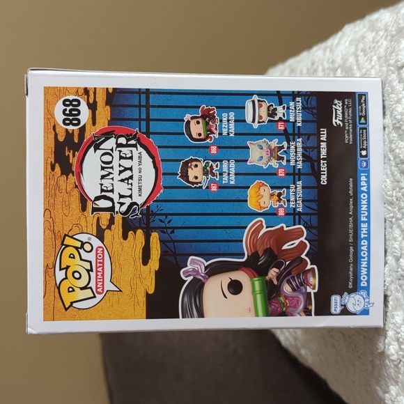 Funko Pop Demon Slayer Nezuko Kamado 868   Metallic - Picture 3 of 11